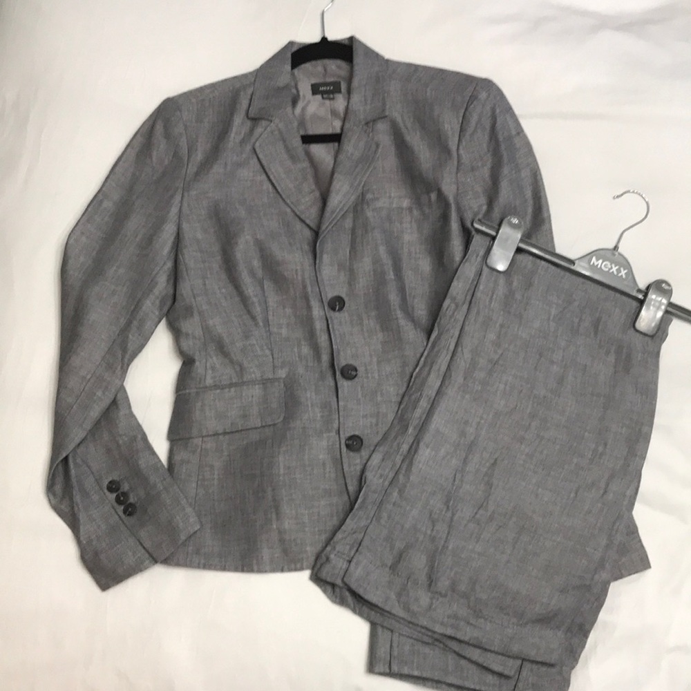 Mexx 100% Linen Grey Suit